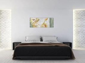 Tablou - Cactuși înfloriți (120x50 cm)