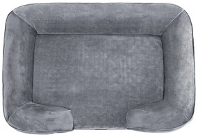 Juskys Pat pentru caini Sheena L 98 x 70 cm - gri