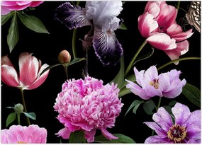 Tablou - Ilustrație de flori (70x50 cm)