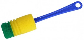 Perie pentru pahare Fackelmann 41621, 31 cm, Plastic, Gaura pentru agatat, Albastru