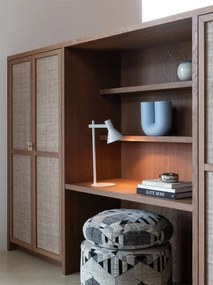 Lampa de masa din metal gri deschis Stavanger