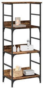 vidaXL Bibliotecă, lemn vechi, 50x33x117,5 cm, lemn prelucrat