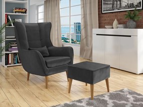 Fotoliu Fendora (cu taburete) (kronos 22). Promo -17%. 1053651