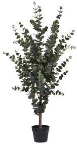Planta artificiala copac eucalipt, verde 120 cm