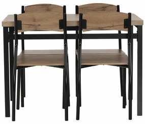 Zondo Set masă scaune pentru sufragerie Amalia (pentru 4 persoane). 1017071