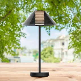 Lampă LED dimabilă de masă SERENGETI LED/3,4W/5V USB 3600 mAh IP44 negru