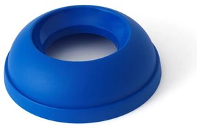 Capac pentru coș de gunoi albastru de reciclat din plastic – Addis