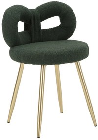 Mauro Ferretti Scaun Mini Ilary Verde Cm Ø 40X67 (Inaltime Sezut Cm 46) | Aosom Romania