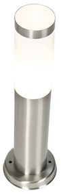 Lampă modernă de exterior pe stâlp din oțel 45 cm IP44 - Rox