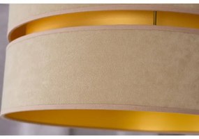 Lustră pe cablu Duolla DUO 1xE27/15W/230V d. 40 cm bej