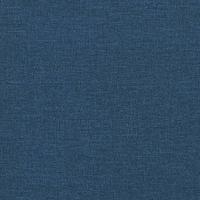 Fotoliu de masaj rabatabil, albastru, textil