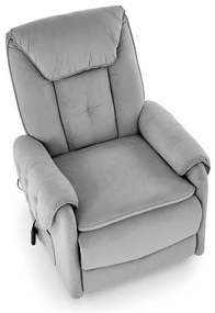 Scaun reclinabil Sanford, gri