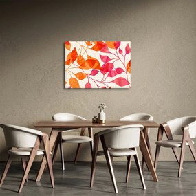Tablou - Frunze portocalii (70x50 cm)