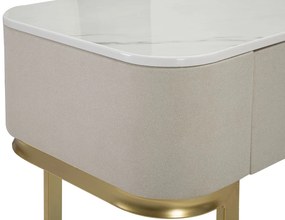 Mauro Ferretti Consola Cu 3 Sertare Beauty cm 100X40X80 | Aosom Romania