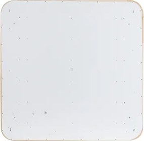 Brilagi - Lampă LED dimabilă WOODLINE SQUARE LED/80W/230V stejar 60x60 cm + telecomandă
