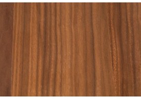 Masă de dining extensibilă cu blat cu aspect de lemn de nuc 80x120 cm Glimps – Zuiver