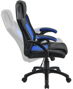 Jusky Scaun de birou Montreal - albastru