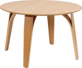MAZZONI EXPORT BOLZANO 1200 Stejar Natural - MASĂ ROTUNDĂ DIN LEMN PENTRU BUCĂTĂRIE DINING LIVING MODERN CLASSIC