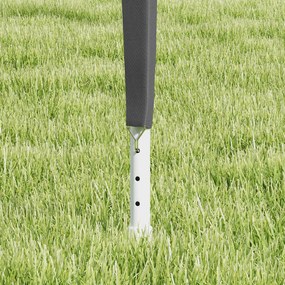 Pavilion Outsunny de Grădină 3x3 m Portabil cu Acoperire Anti UV, Gri | Aosom Romania