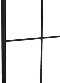 Outsunny Trelis pentru grădină set de 2 suport pentru plante agățătoare din metal - 51 x 152 cm negru | Aosom Romania