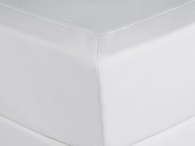 Pat matrimonial 180 cm PREMIER (cu saltele) (alb). 1007429