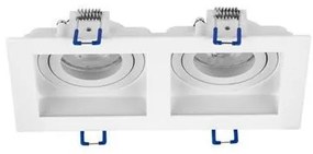 Corp incastrabil cu 2 spoturi directionabile EIRIAM, alb