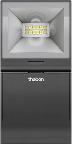 theben - Reflector LED de perete LED/10W/230V negru IP55