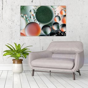 Tablou abstract - buline (90x60 cm)