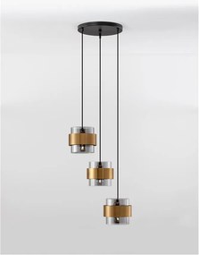 Lustra cu 3 pendule design modern SIANNA