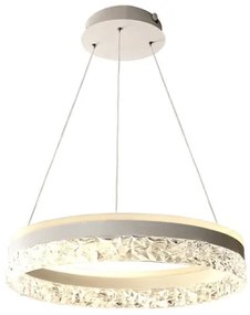 Lustră LED dimabilă pe cablu LED/80W/230V 3000-6500K alb + telecomandă