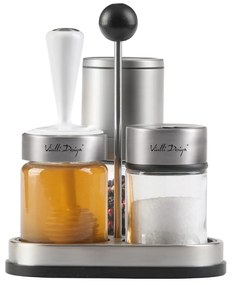 Solniță și piperniță cu suport Soho – Vialli Design