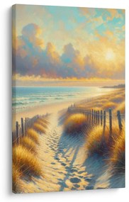 Tablou apus de soare la mare