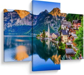Tablou - Sat alpin (90x60 cm)