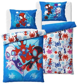 Lenjerie de pat pentru copii Spidey Spider-ManRescue, 140 x 200 cm, 70 x 90 cm