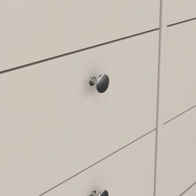 Comodă grej 159x80x38 cm Madrid – Tvilum