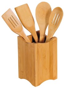Set de ustensile de bucătărie Kesper 81101 dinbambus 5 buc, 11 x 18 x 11 cm