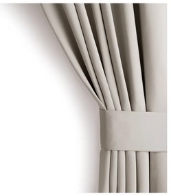 Draperie bej termoizolantă/dimout (semi-opacă) 140x270 cm Kierra – Restilo