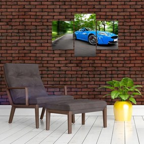 Tablou - Mașina de curse (90x60 cm)