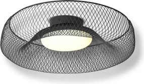 Osram - Plafonieră LED DECOR MESH, 18,5 W, 230 V, Ø 30 cm, negru