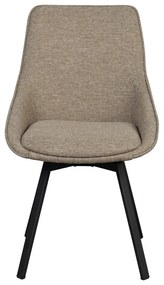 Scaune de dining bej 2 buc. Alison – Rowico