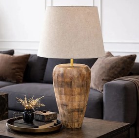 Veioza din lemn de mango PURE NATURE 65cm