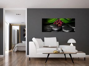 Tablou - Pietre de lavă (120x50 cm)