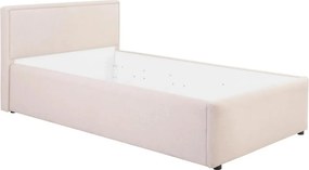 Cadru pat NEDIN 90x200, stofa clasica bej - Maya 03