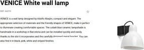 Aplica de perete design modern VENICE White