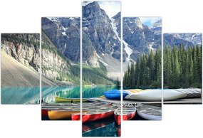 Tablou - Moraine Lake (150x105 cm)