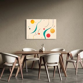 Tablou - Ilustrație colorată minimalistă (90x60 cm)
