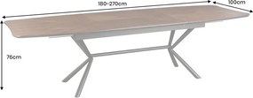 Masa extensibila GRANDEZZA 180-270cm nuc natural