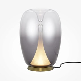 Veioza LED / Lampa de masa design decorativ Splash auriu/gri