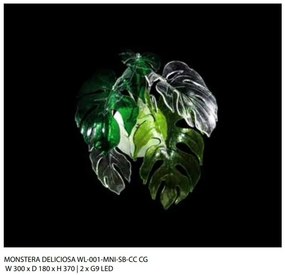 Aplica de perete moderna design frunze MONSTERA DELICIOSA