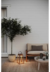 Felinar cu LED maro solar/cu USB (înălțime 54 cm) pentru exterior Nordic – Markslöjd